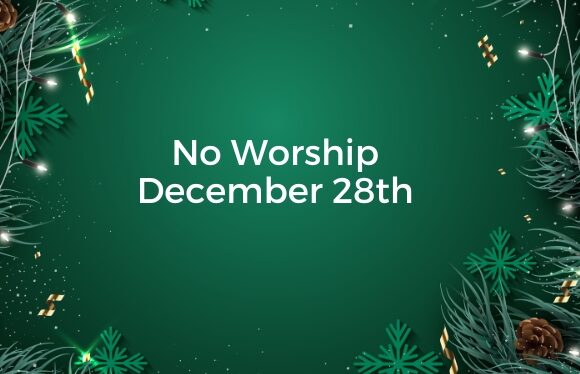 This Sunday: No Worship