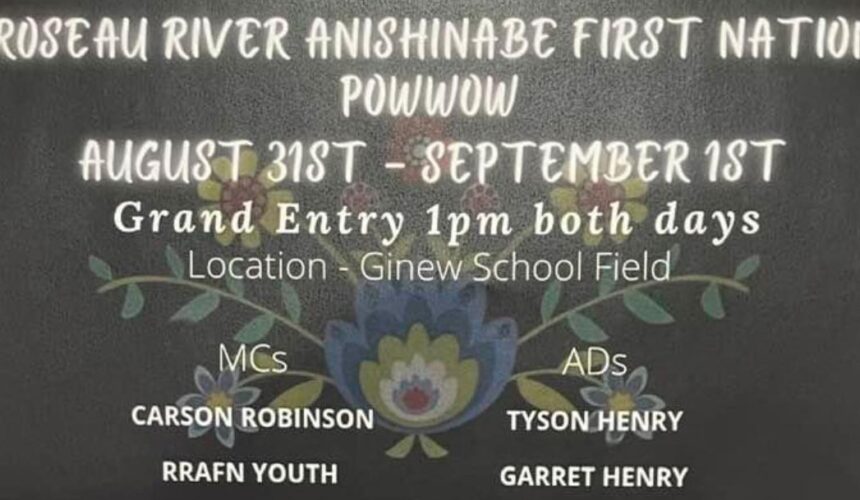 Roseau River Anishinabe First Nation Powwow August 31-September1
