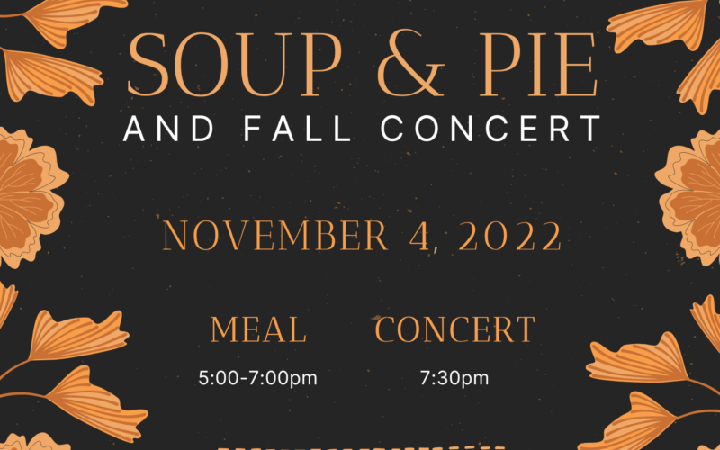 MCI Soup & Pie and Fall Concert