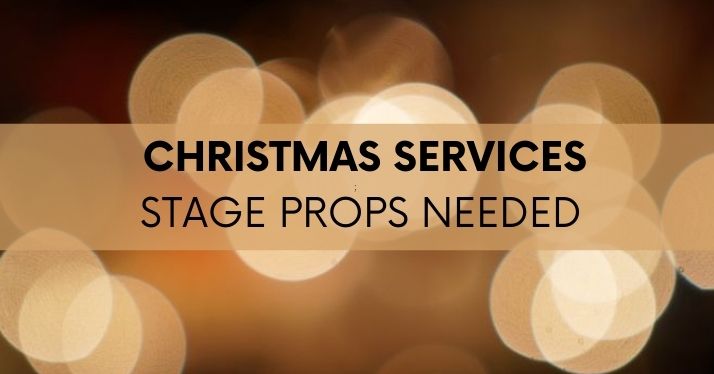 Christmas Stage Props Needed