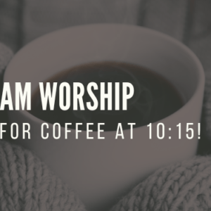 Worship Service at 10:30am