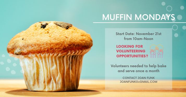 Muffin Mondays – Start Date November 21st