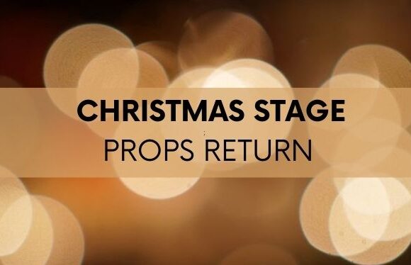 Christmas Stage Props Return