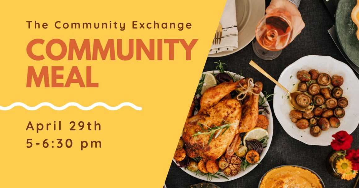 Next Community Meal – April 29th
