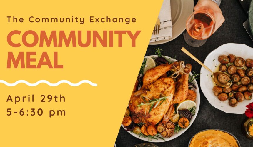 Next Community Meal – April 29th