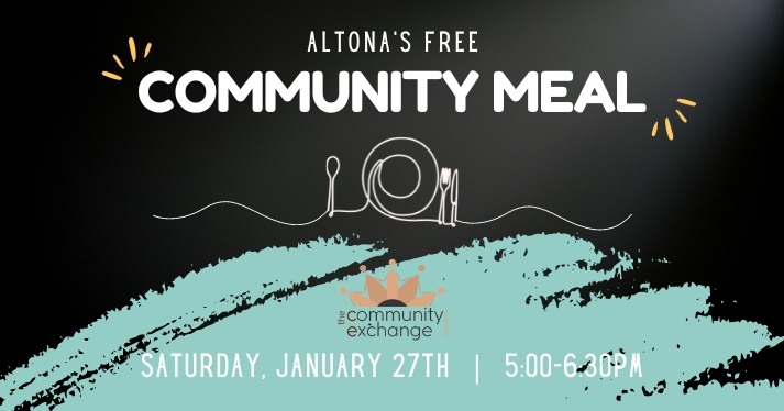 Next Community Meal – January 27th