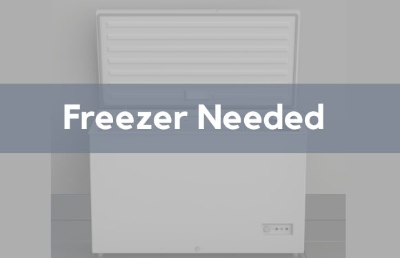Freezer Needed