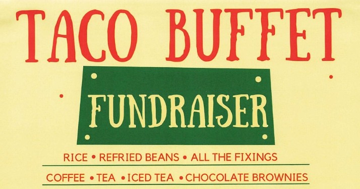 Taco Buffet Fundraiser – May 2