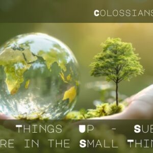 This Sunday: Wrapping Things Up – Subverting the Empire in the Small Things