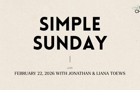 This Sunday: Simple Sunday