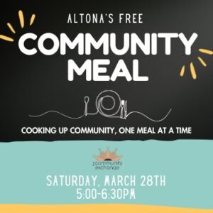 Next Community Meal – March 28th