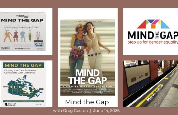 This Sunday: Mind the Gap with Greg Costen