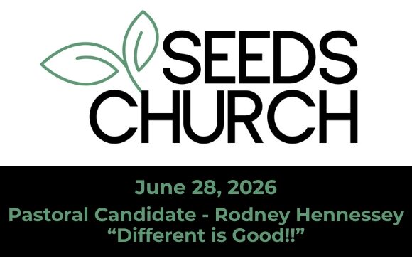 This Sunday: Different is Good!! with Rodney Hennessey – Pastoral Candidate & Lunch Potluck