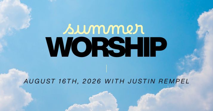This Sunday: Simple Sunday with Justin and the theme “Rest”