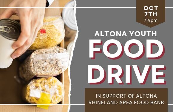 Altona Youth Food Drive – October 7th